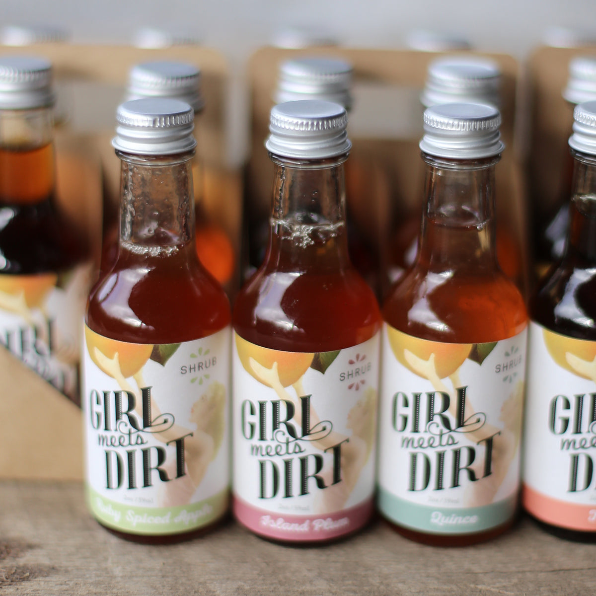 Girl Meets Dirt - Mini Shrub 4 Pack